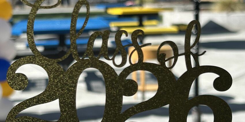 Class of 2026 photo booth prop
