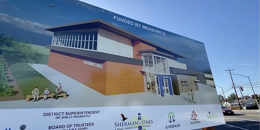 Architect's rendering of the Sherman Oaks gym