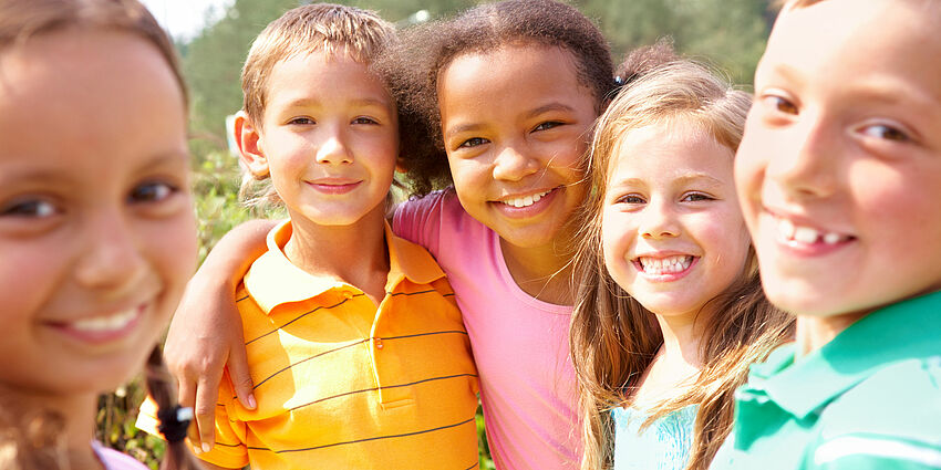 Children smiling