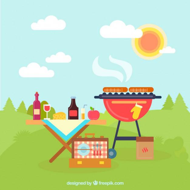 picture of a picnic at the park