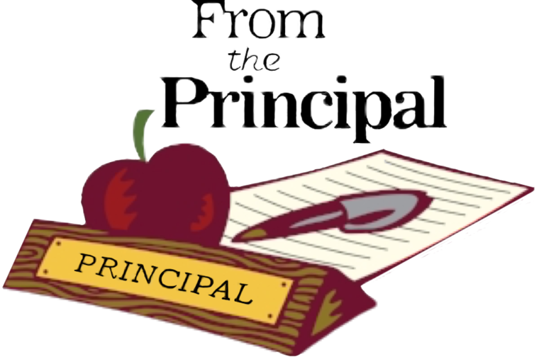 image of message from the principal
